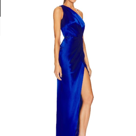 NWT SAU LEE Preston Dress in Egyptian Blue - Picture 3 of 6